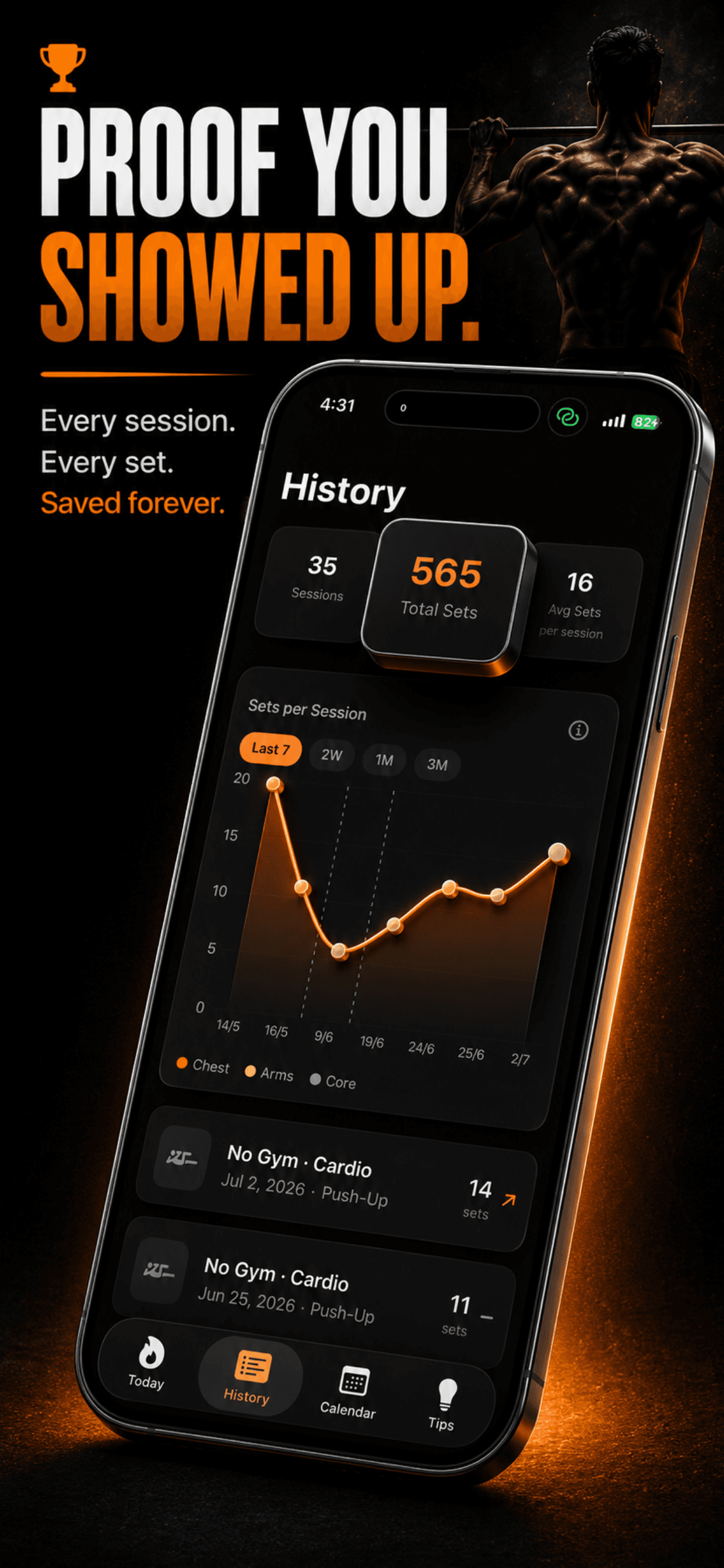 Muscle Man app screenshot 4